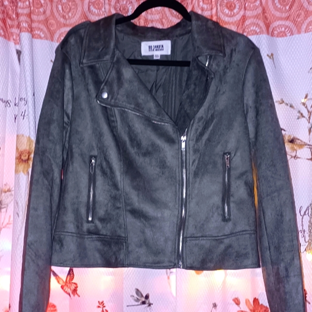 BB Dakota By Steve Madden Suede Motto Jacket